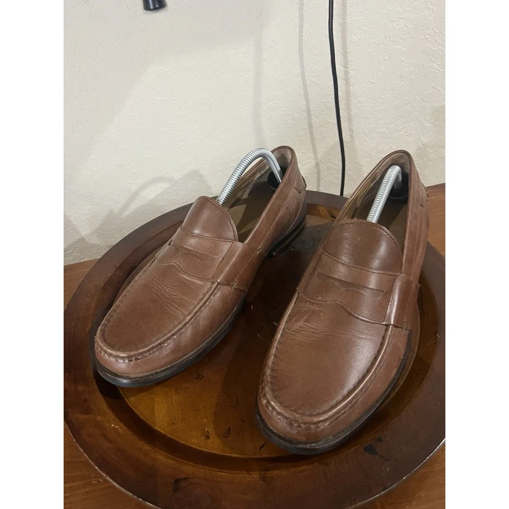 Cole‎ Haan Mens Pinch Maine Hand Sewn Leather Penny Loafers Mens 11.5 M Slip On